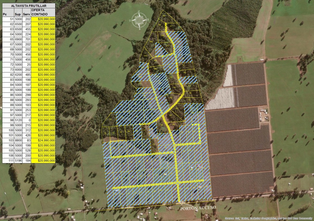 Plano GEOVENTA Altavista Frutillar 07-2026